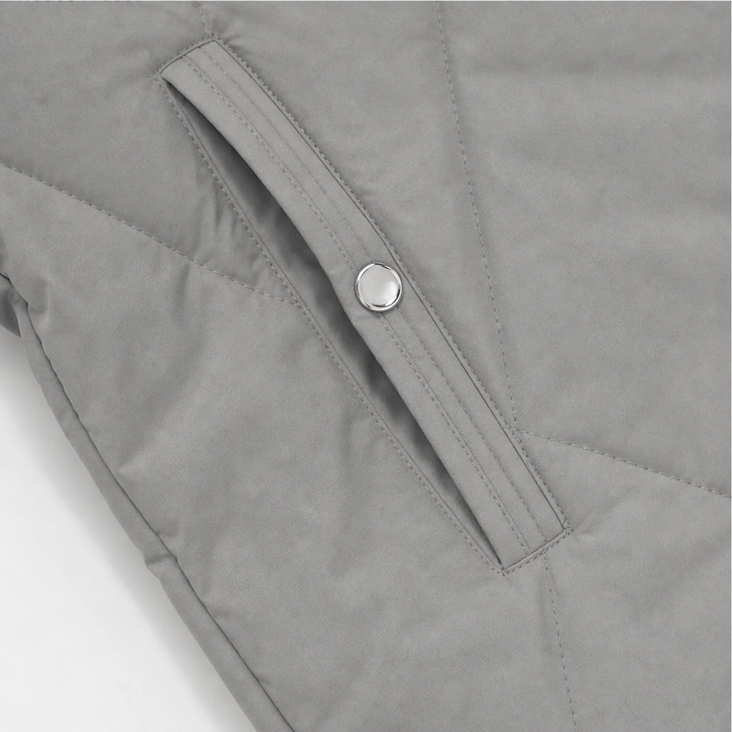 Celeste – Diamond Quilted Hooded Puffer Jacket