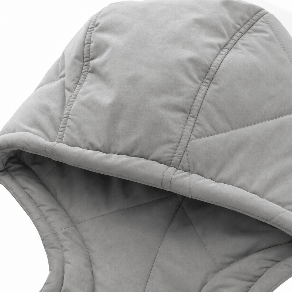 Celeste – Diamond Quilted Hooded Puffer Jacket