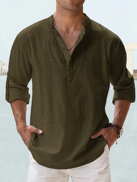 Austin - Breathable Button-Up Shirt