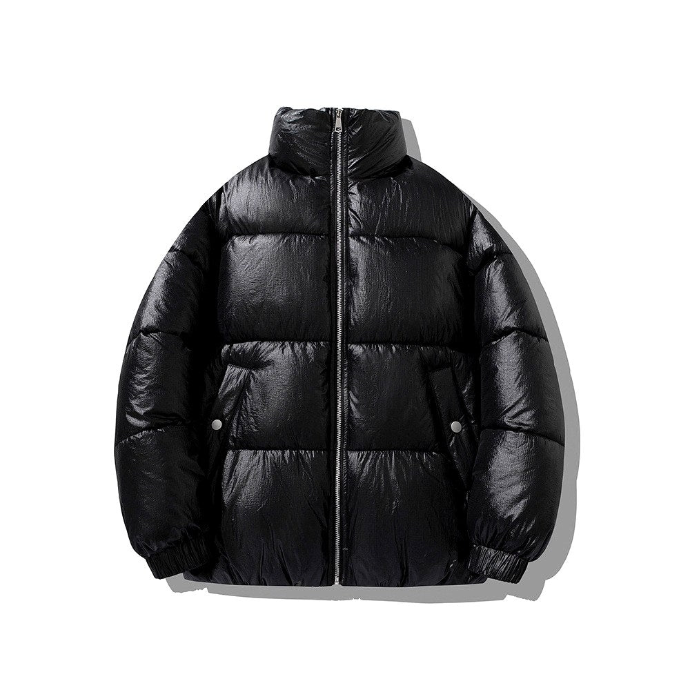 Dawson - Men's Quilted Puffer Jacket with Stand Collar