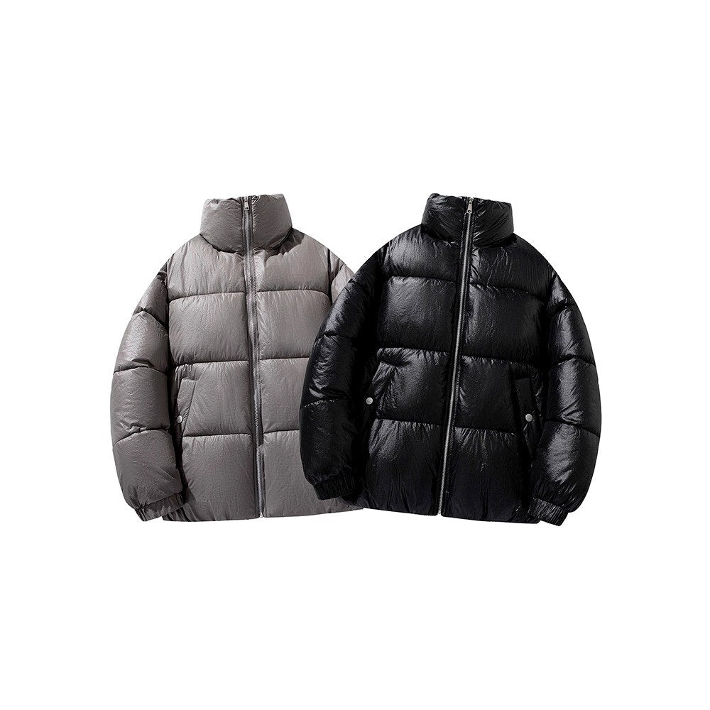 Dawson - Men's Quilted Puffer Jacket with Stand Collar