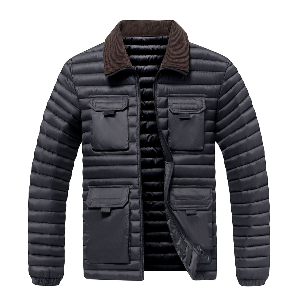 Dawson - Men's Quilted Puffer Utility Jacket