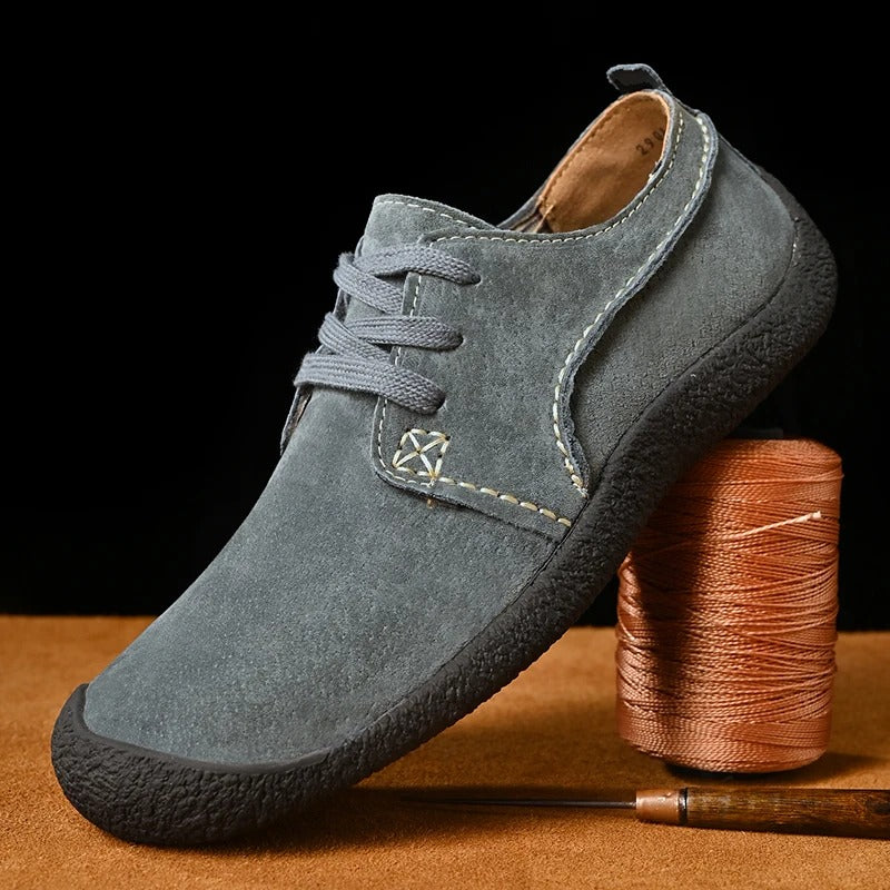 Casual Leather Oxford Shoes