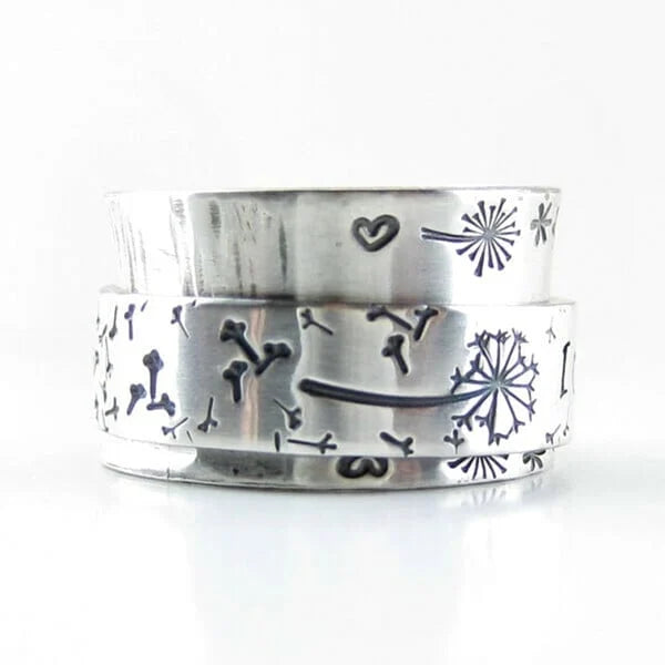 Dandelion Meditation Ring