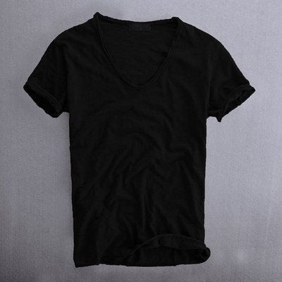 Ben - Men's Slim Fit V-Neck Basic T-Shirt