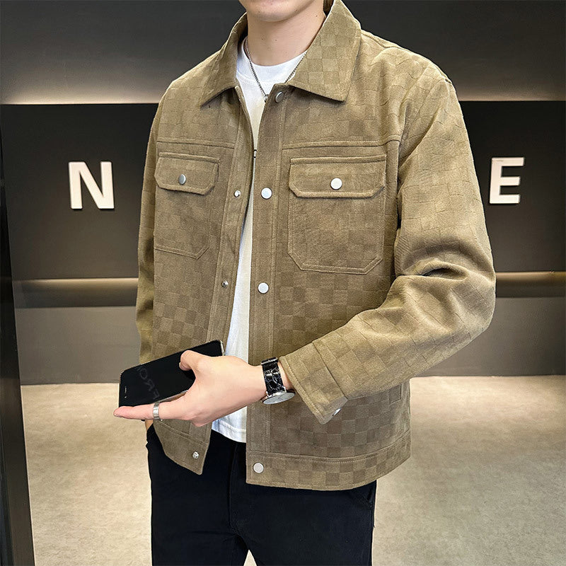 Lined Suede Jacket