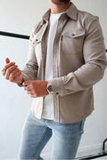 Shirt Jacket with Button Front