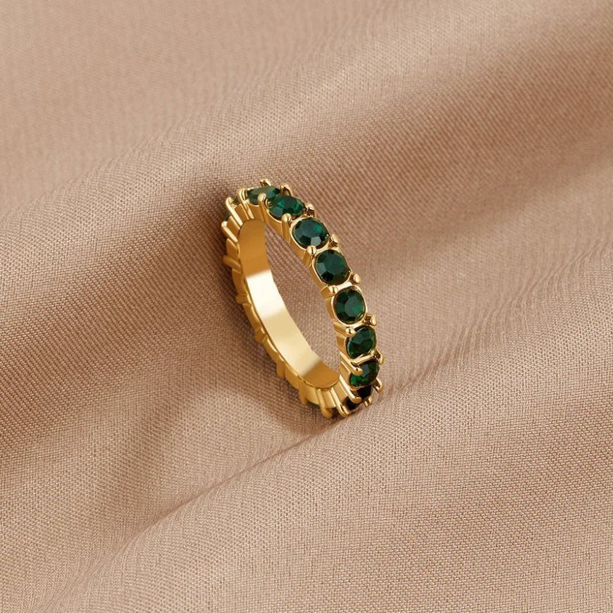 Emerald Beauty Crystal Ring