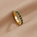 Emerald Beauty Crystal Ring