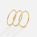 Eula Gold and Crystal Ring