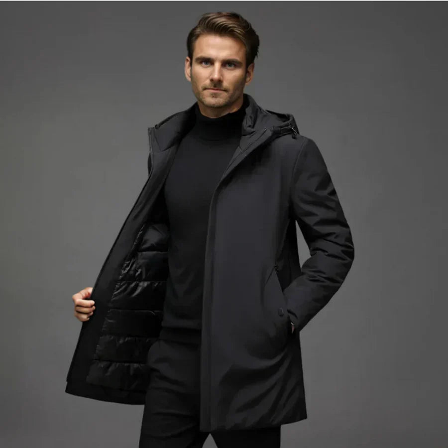 Water-Resistant Quilted Jacket