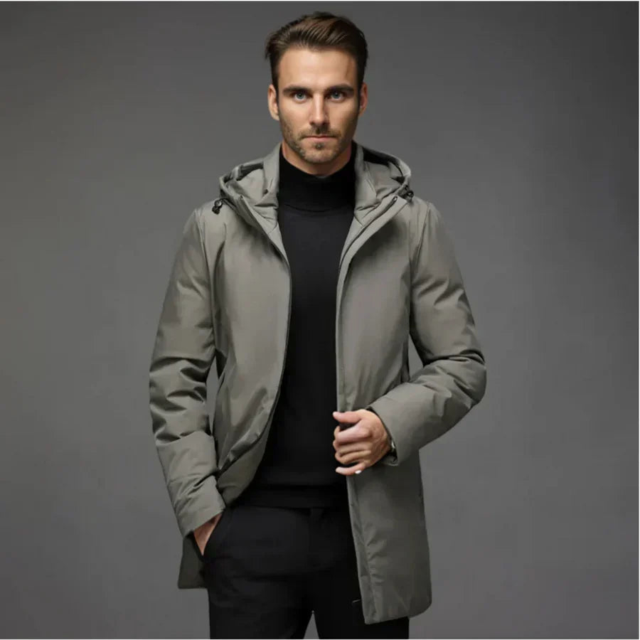 Water-Resistant Quilted Jacket