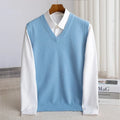 Everett - Men's Merino Wool V-Neck Vest