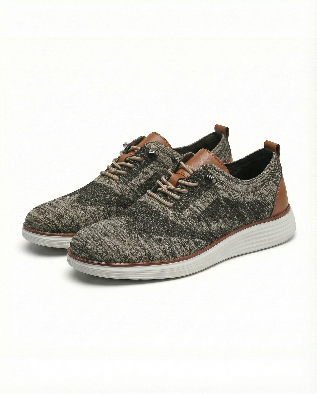 Air Mesh Shoes with Woven Detail
