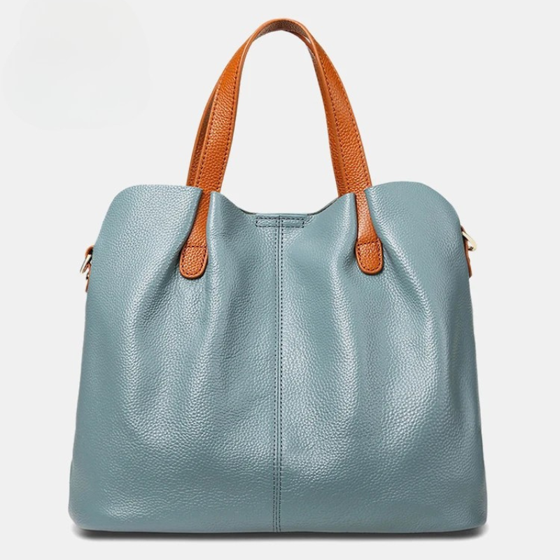 Alana - Shoulder Crossbody Genuine Leather Handbags Head Layer Cowhide Litchi Grain Women Handbag