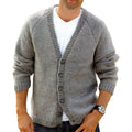 Harold - Men's Knit Button-Front Cardigan