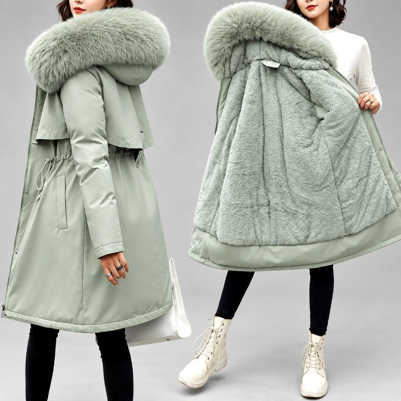 Hilda - Women’s Faux Fur Lined Hooded Winter Parka