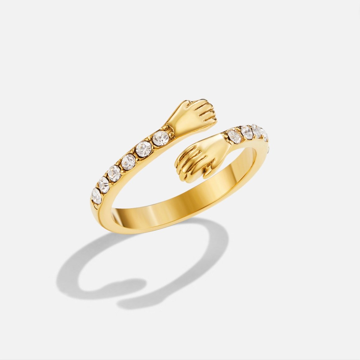 Hug Me Forever Gold Ring