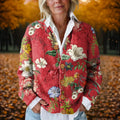 Women's Knit Cardigan 3D Textured Soft Relaxed Fit Sweater