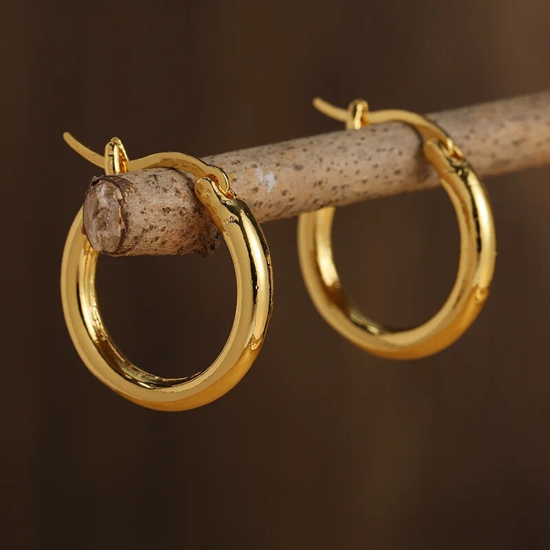 Classic Polished Sterling Silver Hoops - Handmade in the UK, Limited Edition