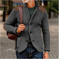 Men's Casual Jacket Retro Soft Structured Cardigan Jacket