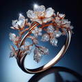 Sparkling Crystal Ring