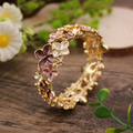 Vintage Blossom Gold Ring