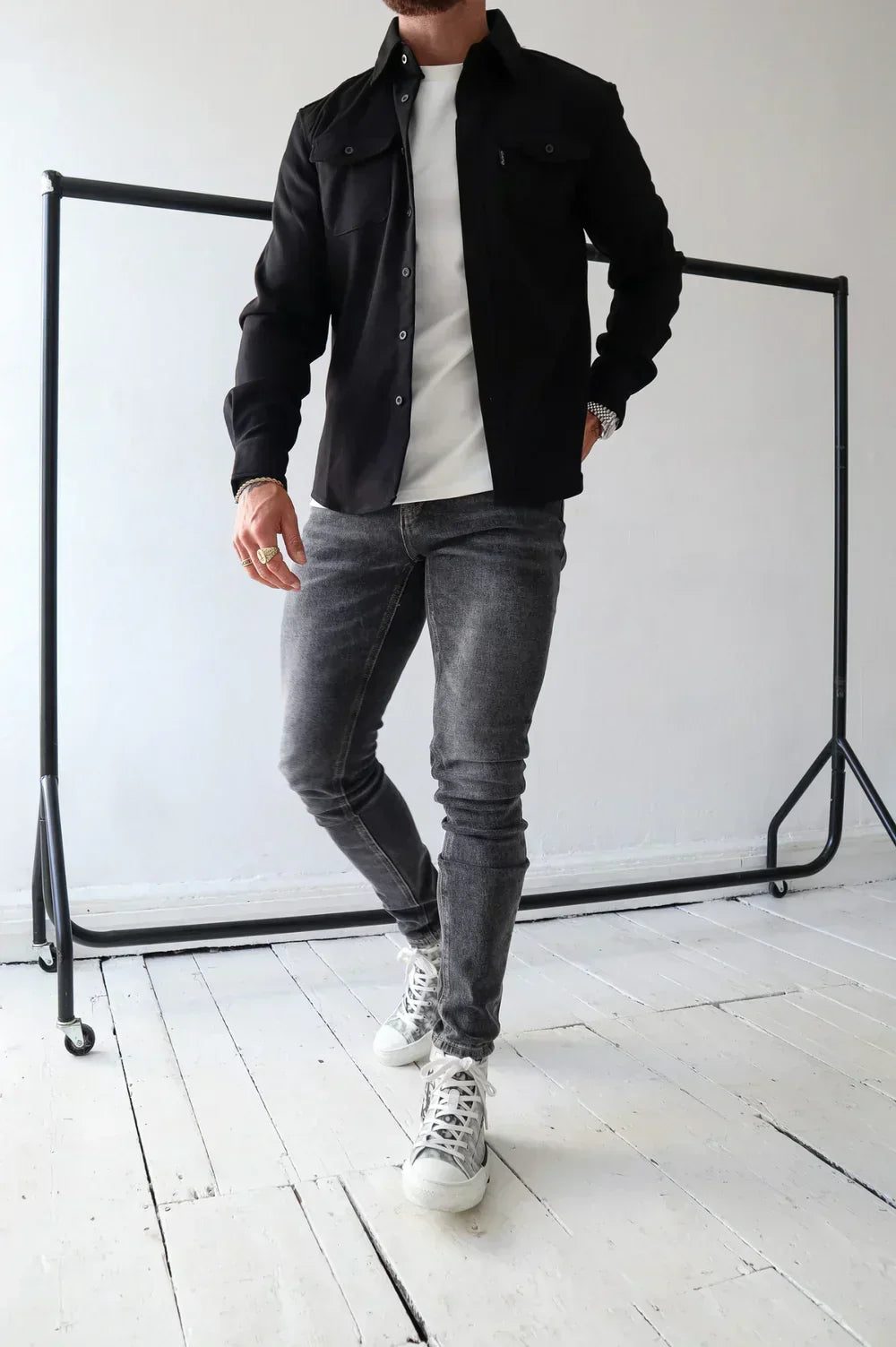 Breathable Polyester Shirt Jacket