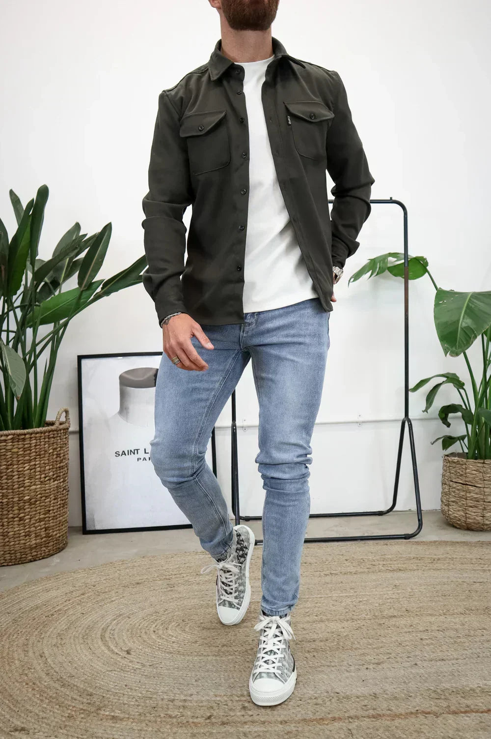 Breathable Polyester Shirt Jacket
