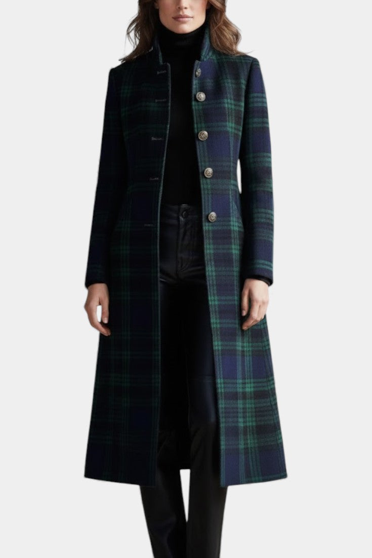Jada | Timeless Plaid Coat
