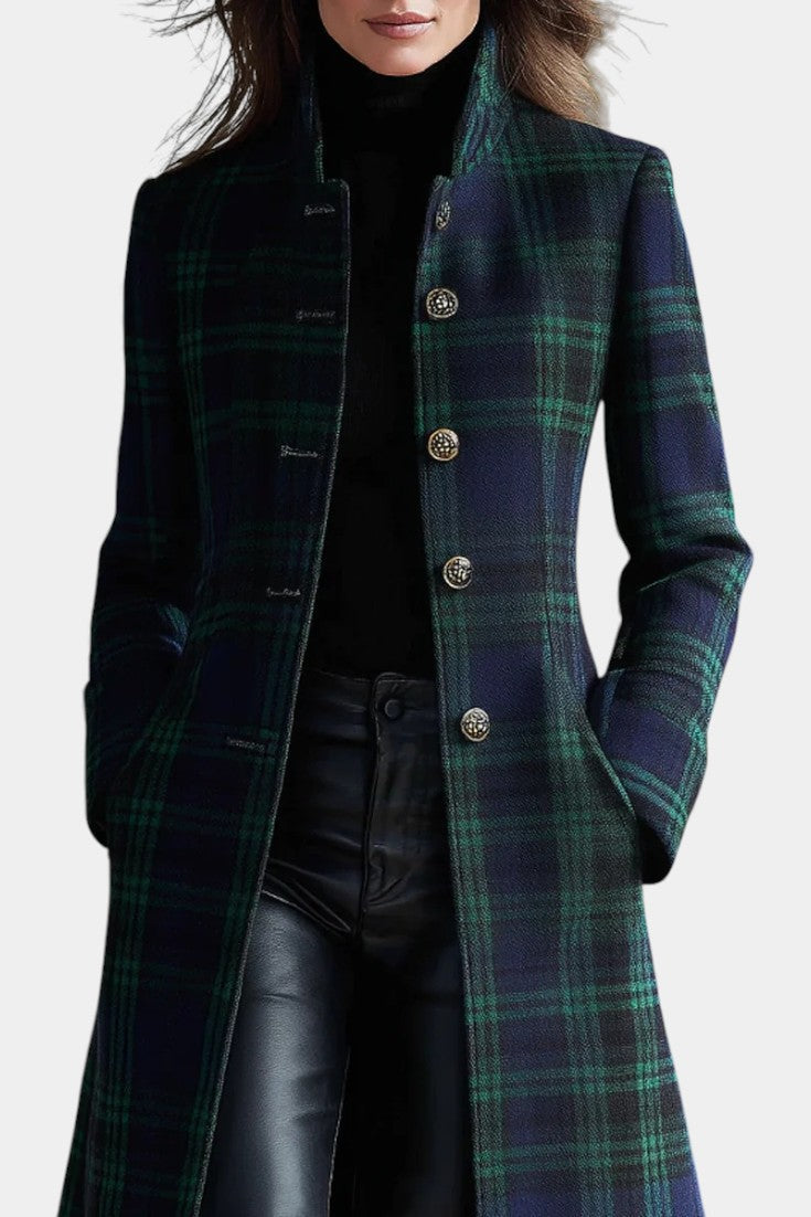 Vera | Timeless Plaid Coat
