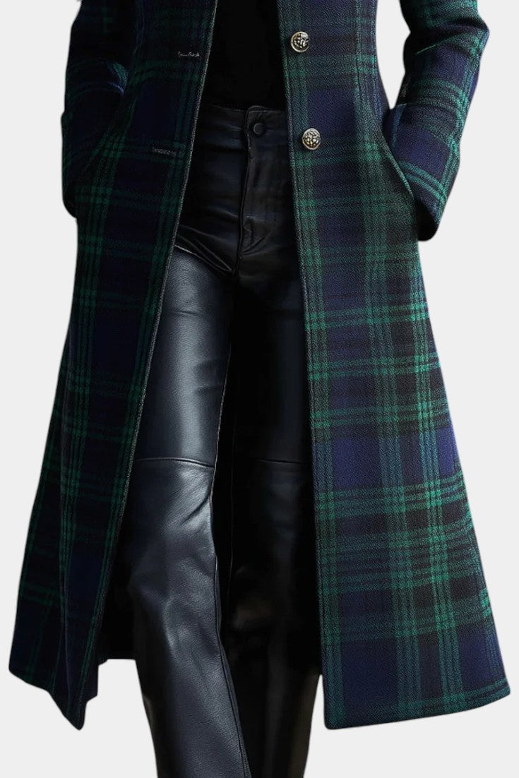 Vera | Timeless Plaid Coat
