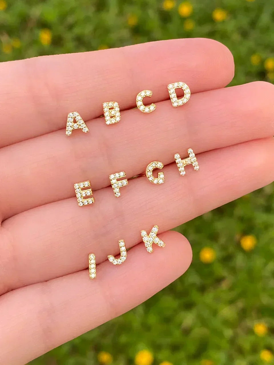 Initial Earring