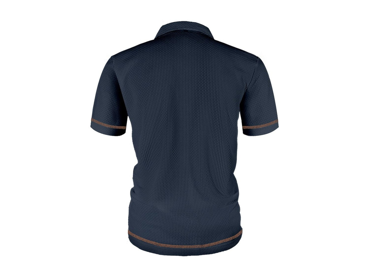 Harrison - Refined Textured Polo Shirt