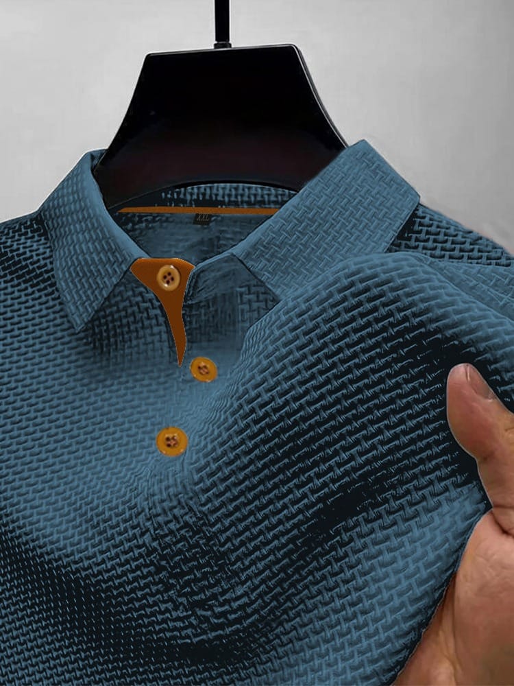Harrison - Refined Textured Polo Shirt