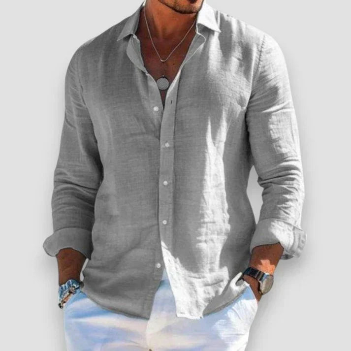 Connor - Casual Summer Long Sleeve Shirt