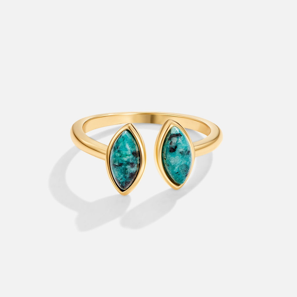 Green Jade Wrap Ring