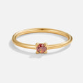 Gold January Birthstone Ring