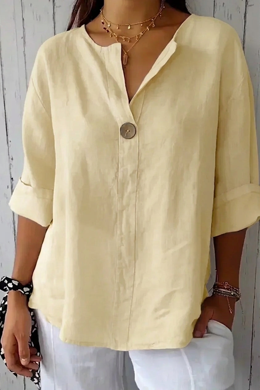 Zamma | Relaxed Linen Top