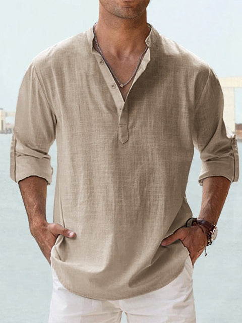 Austin - Breathable Button-Up Shirt