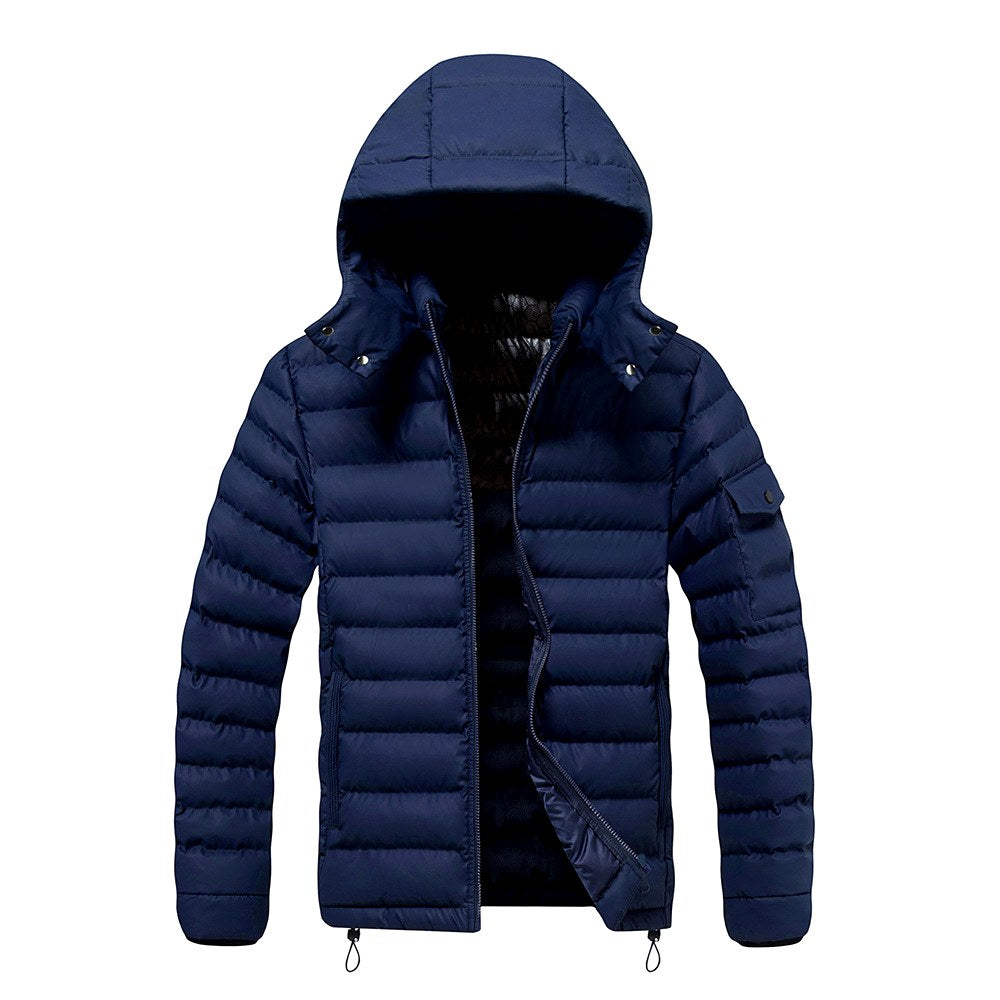 Landon - Men's Hooded Quilted Puffer Jacket
