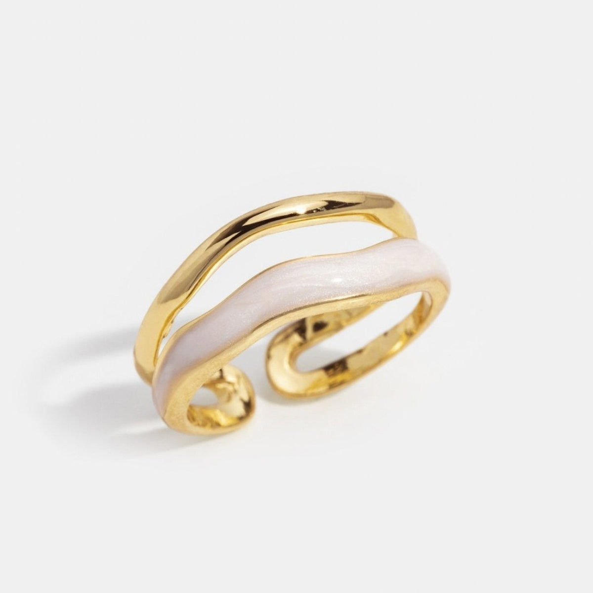 Sahara Layered Gold Ring