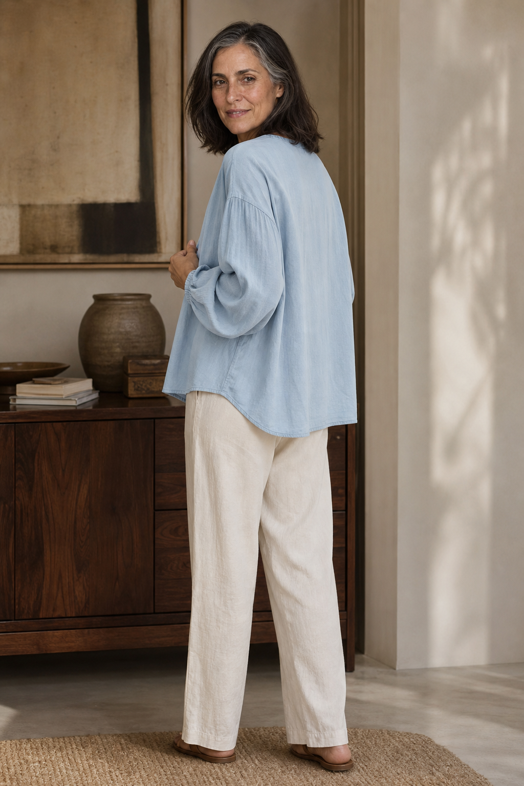 Sienna – Loose Fit Button-Down Shirt