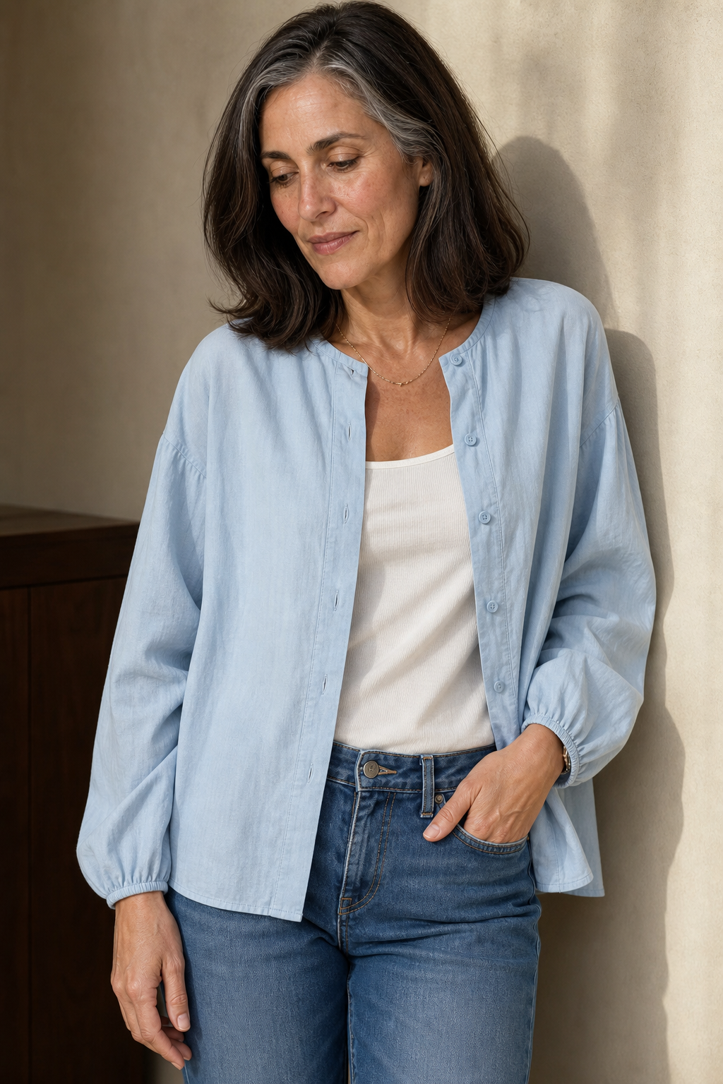 Sienna – Loose Fit Button-Down Shirt