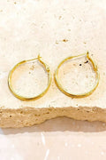 Modern Leni Hoops Gold