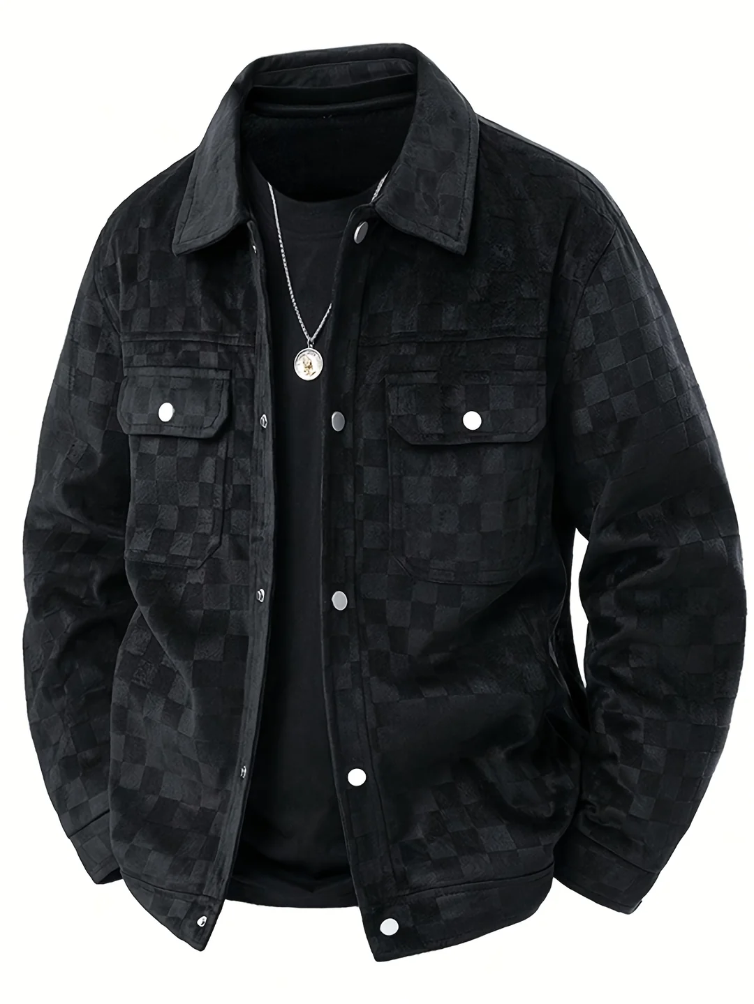 Lined Suede Jacket