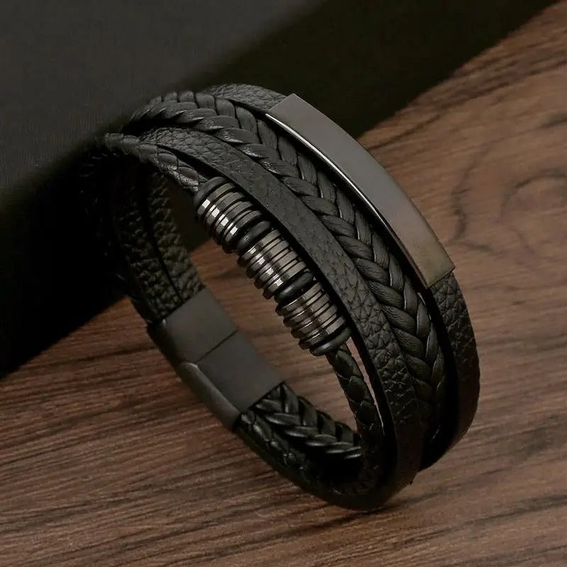 Majestic Vintage - Luxury Leather Bracelet