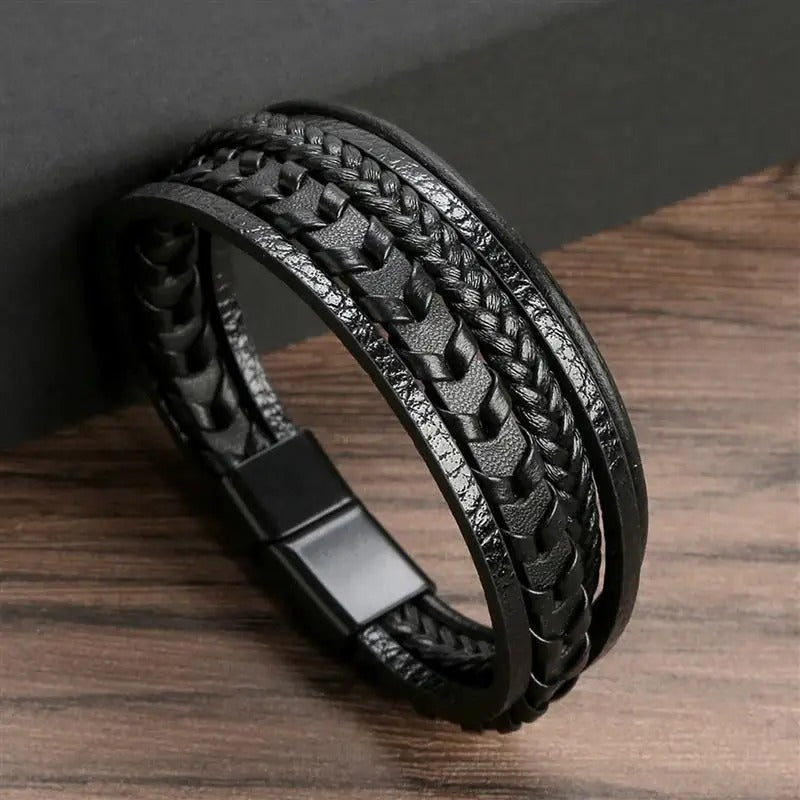 Timeless Vintage - Luxury Leather Bracelet