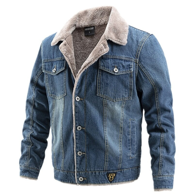 Lined Denim Jacket
