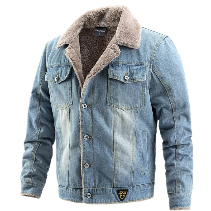 Lined Denim Jacket